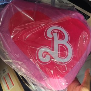 Barbie movie purse and blanket